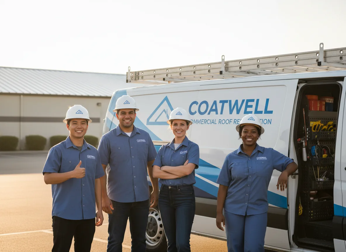 Commercial roof coating company in Gilchrist, OR